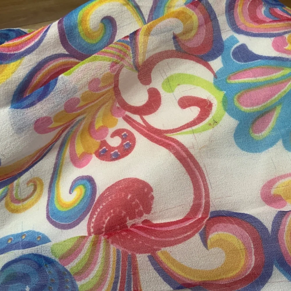 Halter Neck Silk Dress with Gem Design Flowers by Zoe Size M